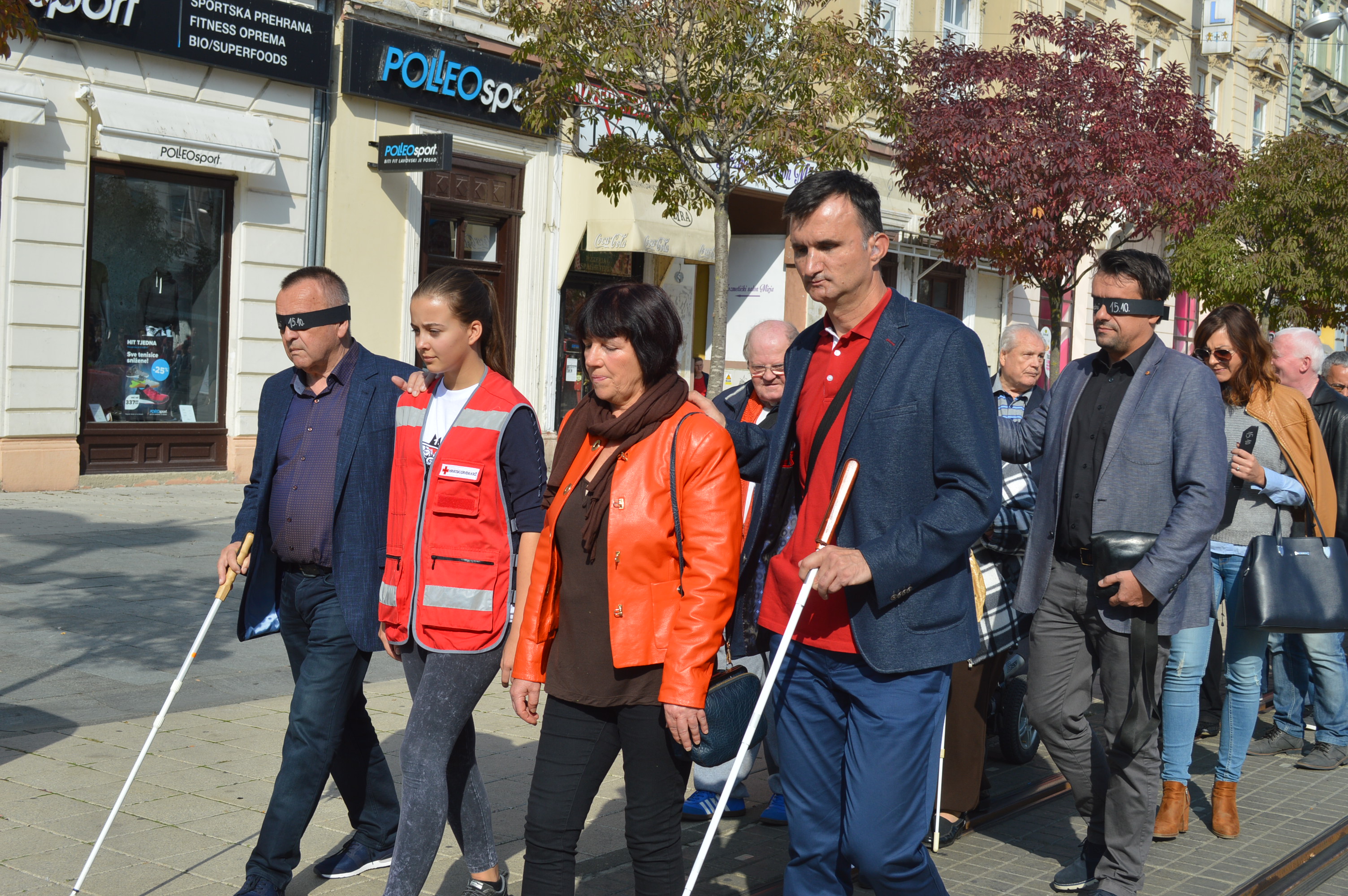 Stojan Bjelajac, gradonačelnik Vrkić u šetnji